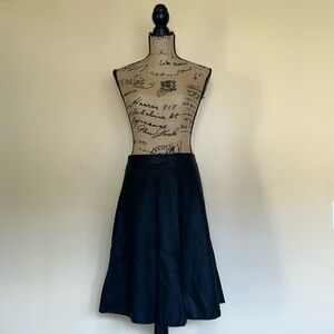 The Limited Faux Leather A-line Skirt